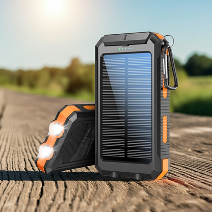 10,000mAh Solar Power Bank