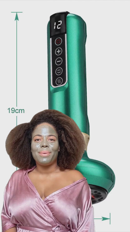 SculptEase™ Magnetic Cupping Massager: Rechargeable Body & Cellulite Scraping Machine